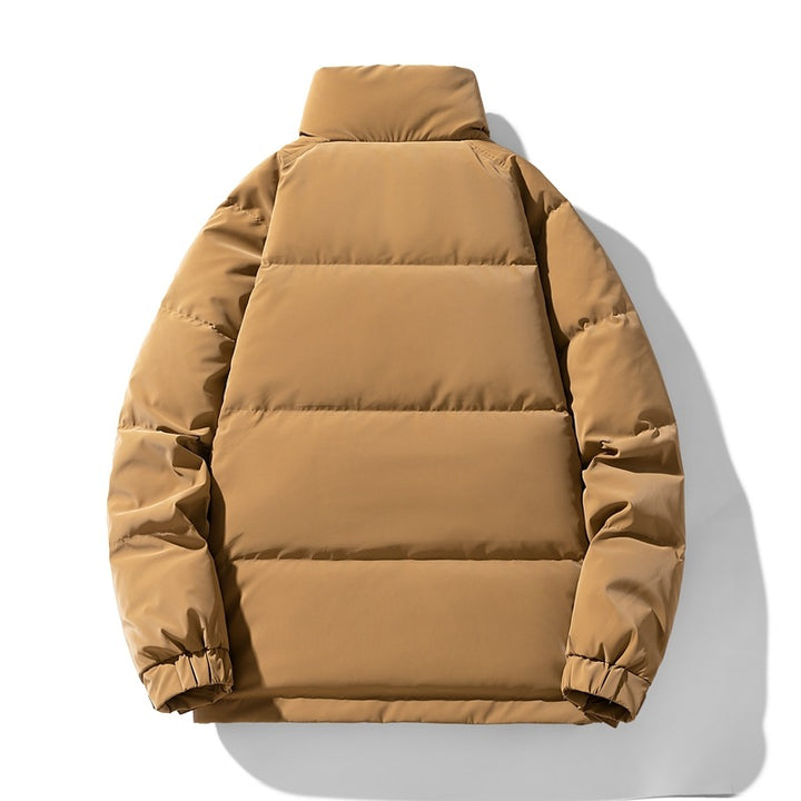 Insulated quilted jacket for men with high collar Lune London