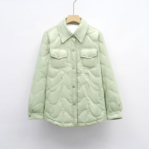 Ladies quilted outdoor jacket with pockets and comfortable fit Amarae