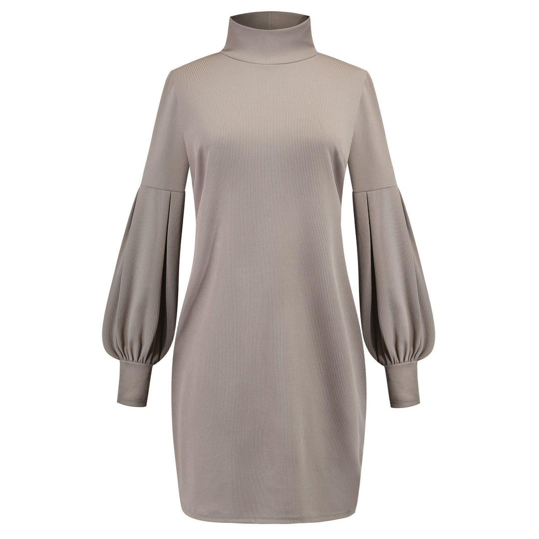Dresses for women with high collar and voluminous sleeves Lune London