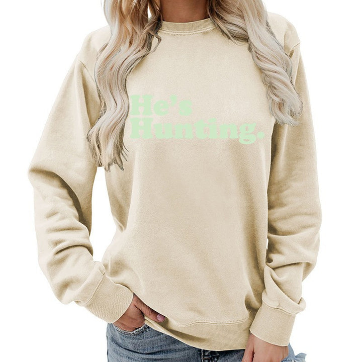 Sweat-shirt pour femmes avec lettrage moderne et coupe décontractée Chic & Stil