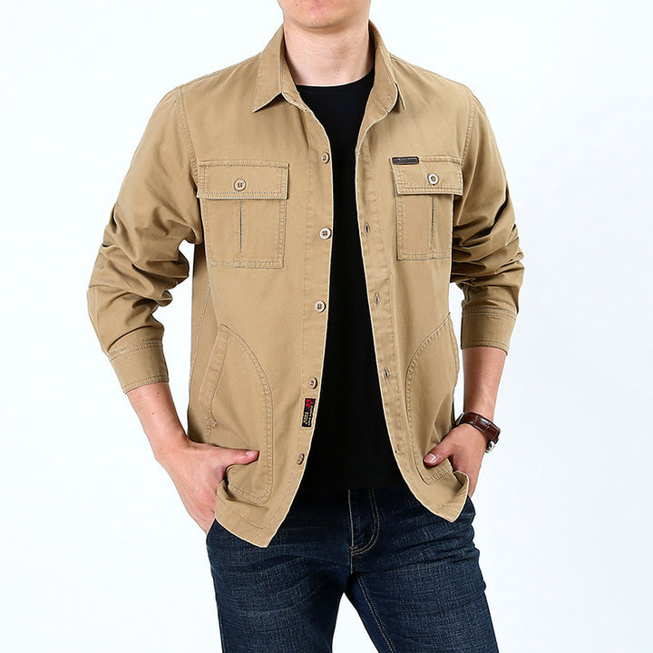 Men's utility jacket with practical pockets and functional design Lune London