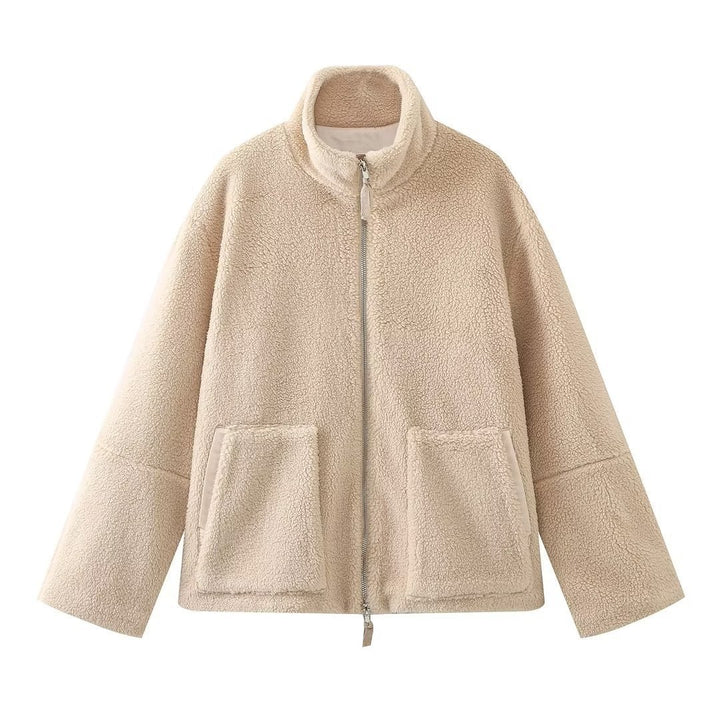 Ladies cozy fleece jacket Lune London
