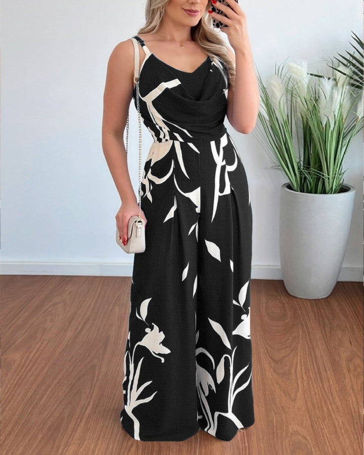 Ladies Relaxed Cowl Neck Overall Lune London