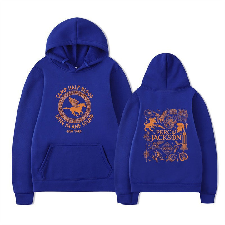 Women's hoodie with artistic mythology print Chic & Stil
