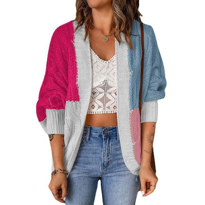 Women’s vest with a trendy color block design and deep pockets Lune London