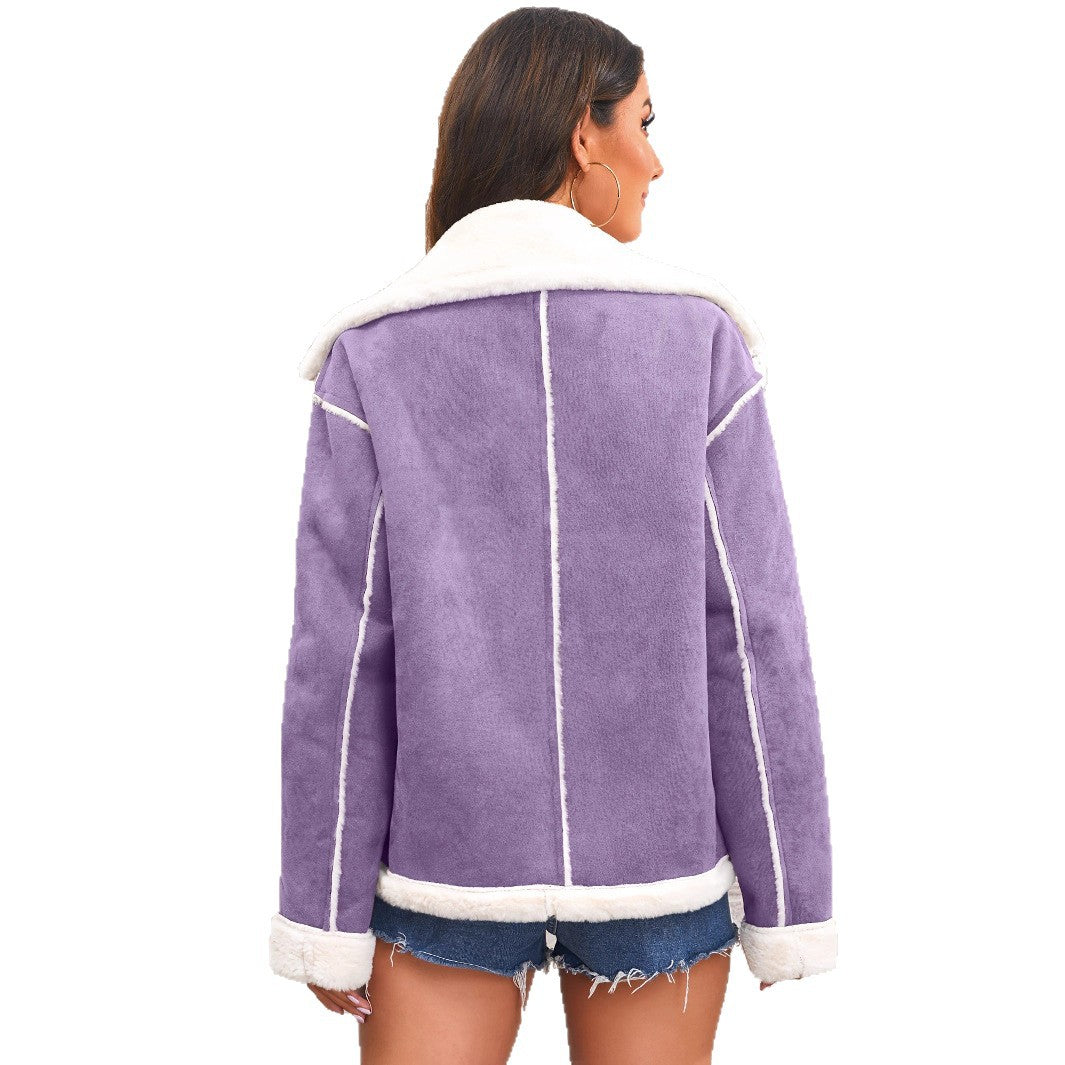 Ladies Sheepskin Jacket Cozy Lune London