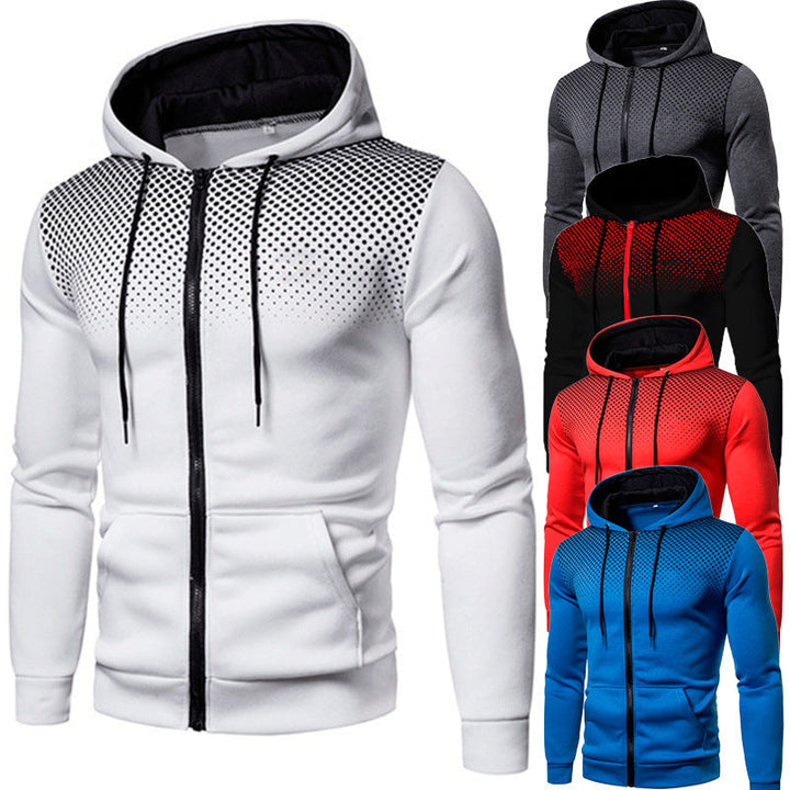 Men's Athletic Hoodie with Breathable Mesh Structure Amarae