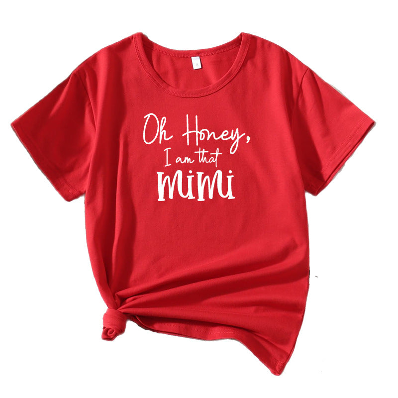 Women playful graphic quotes T-shirt Lune London