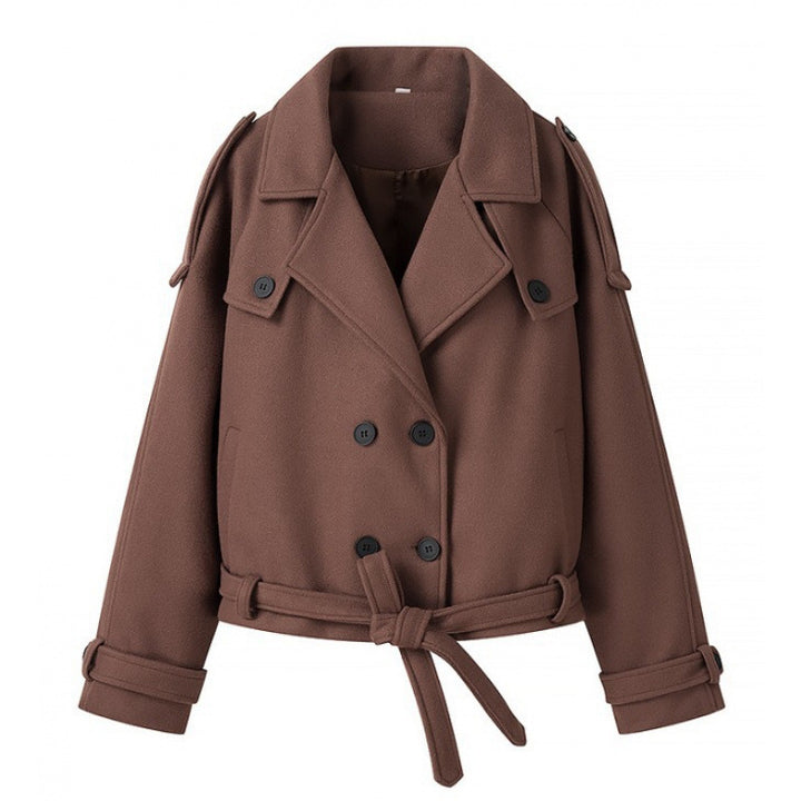 Elegant trench coat for women with adjustable belt and stylish buttons Lune London