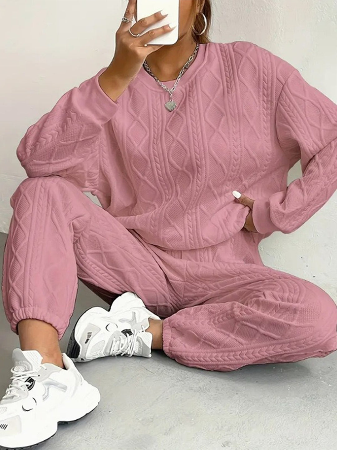Women comfortable knit jumpsuit Lune London