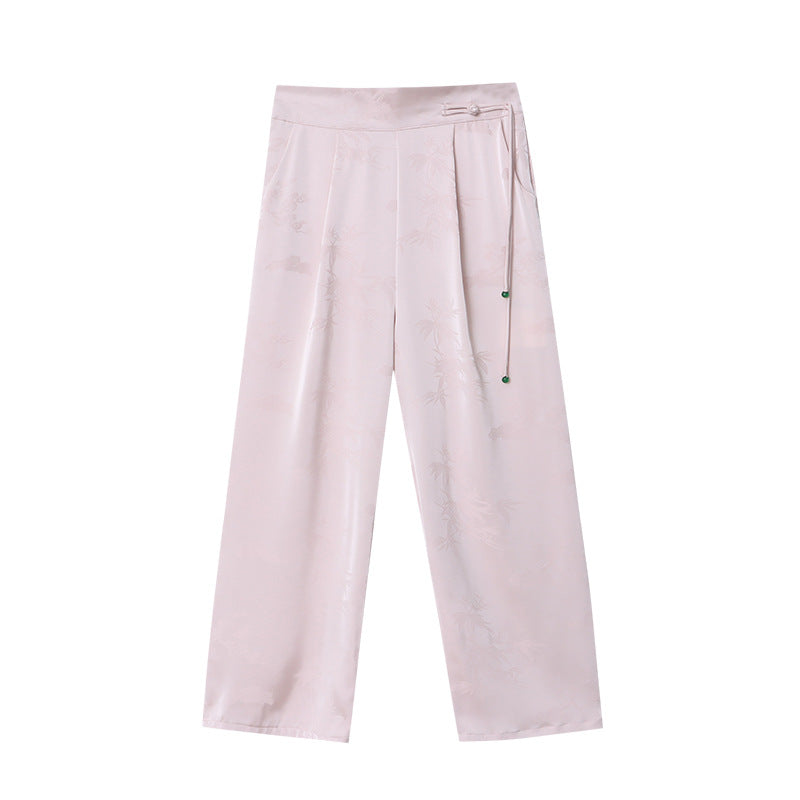 Women's high-waisted pleated pants Chic & Stil