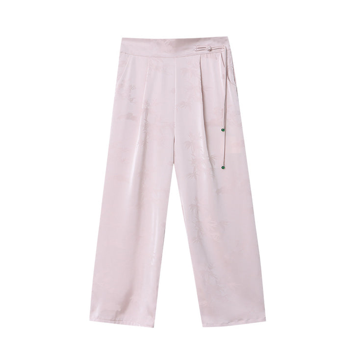 Women's high-waisted pleated pants Chic & Stil