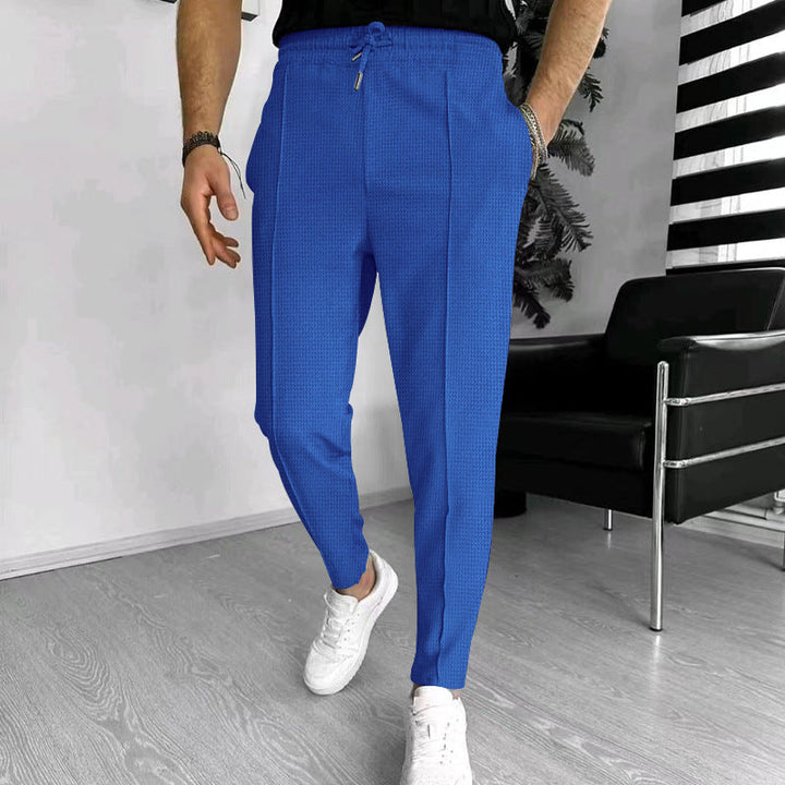 Lune London | Men's Stylish Chino Pants with Elastic Waist and Practical Pockets