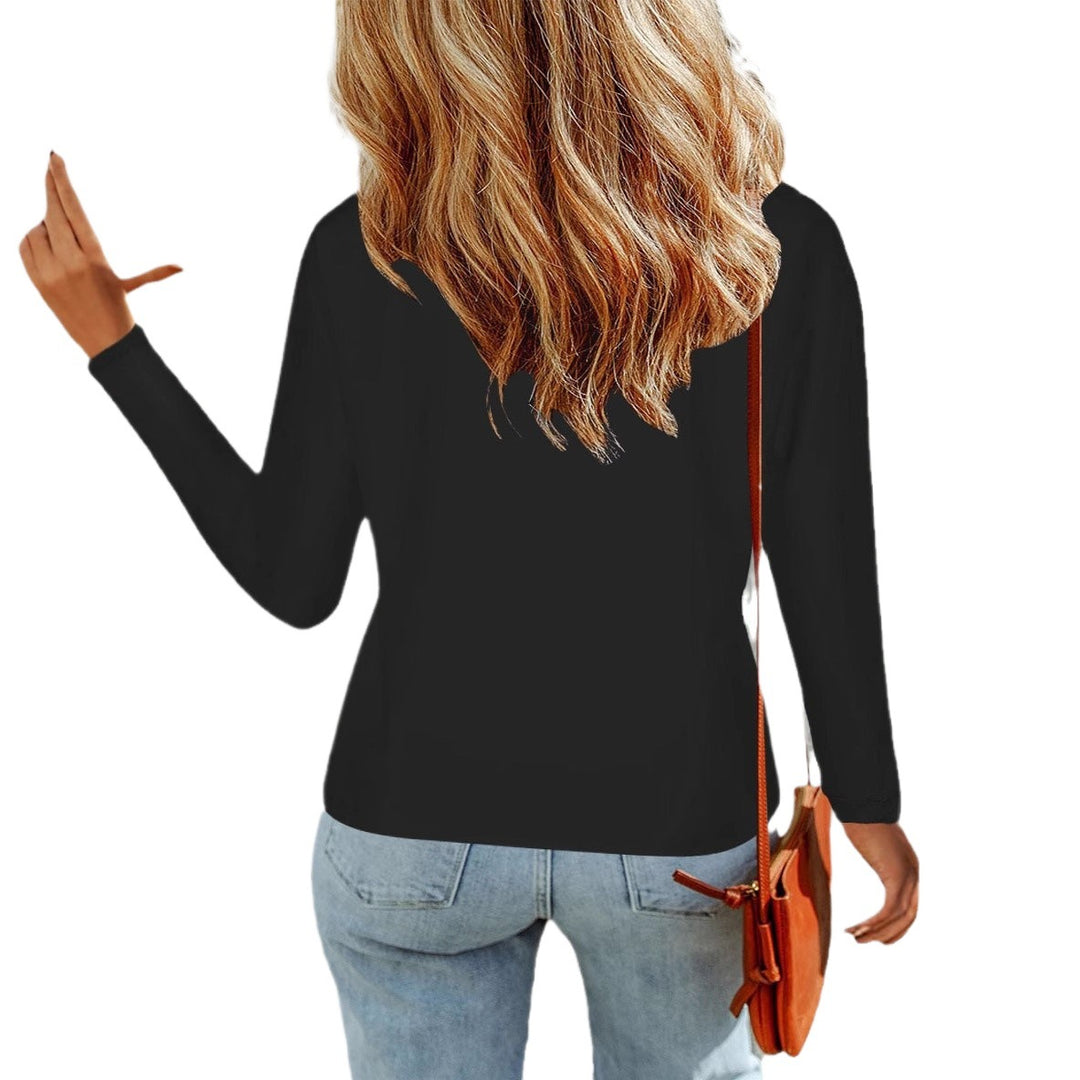 Ladies Stylish Top with V-neck and practical pockets Amarae