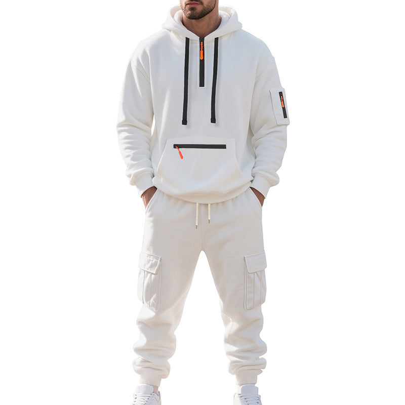 Men's sporty hoodie and cargo pants set Lune London