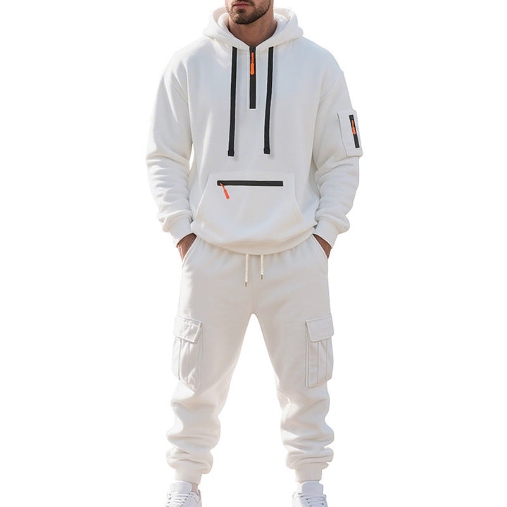 Men's sporty hoodie and cargo pants set Lune London