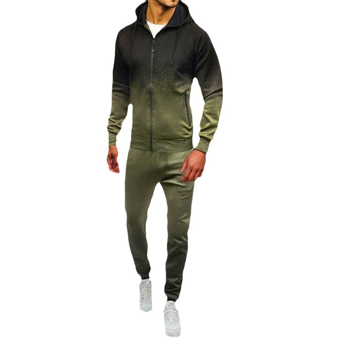Men's sports suit with a modern color gradient and comfortable material Amarae