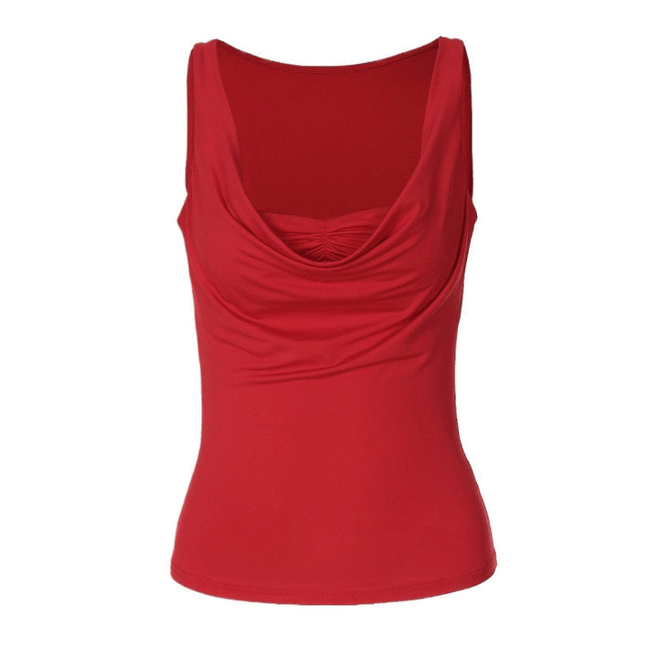 Lune London draped front sleeveless top for women