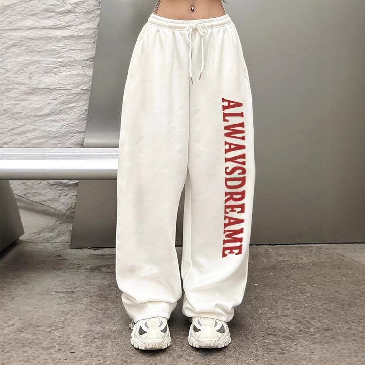 Women’s Sporty Relaxed Fit Sweatpants Chic & Stil