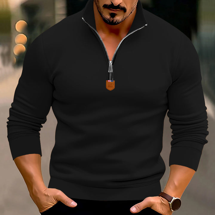 Men's sweater with removable zipper Lune London