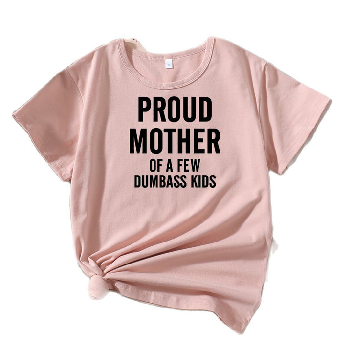 Women graphic comedy text T-shirt Lune London