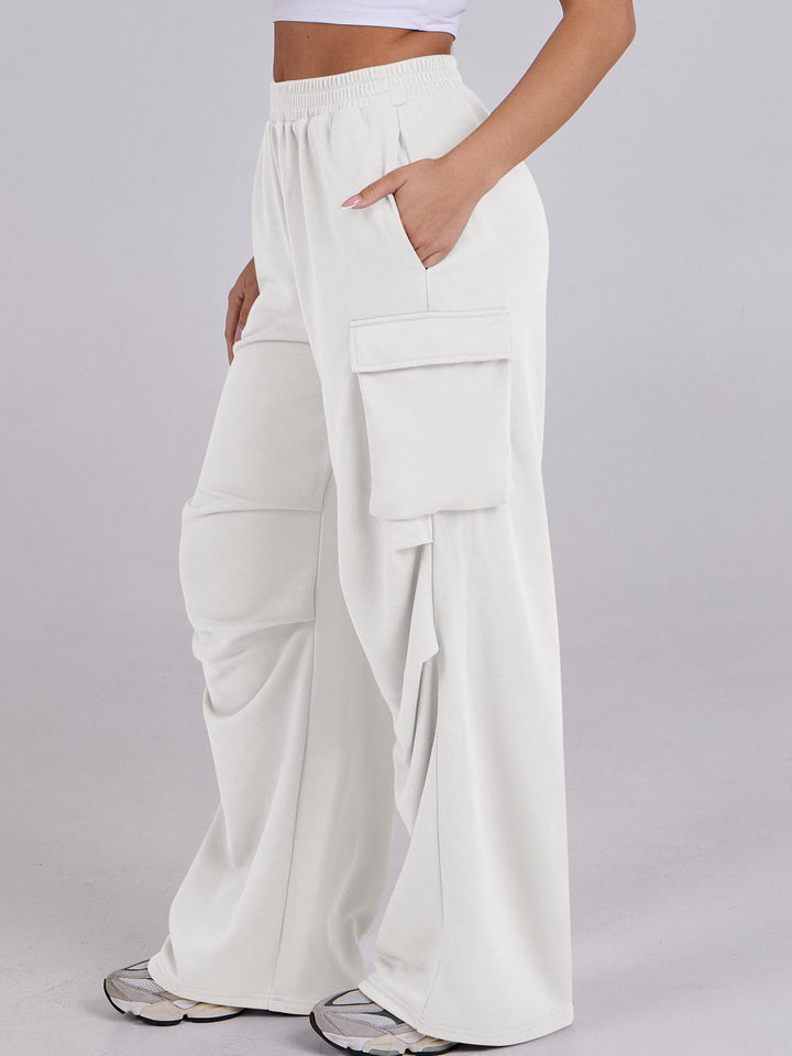 Ladies Comfortable and Casual Cargo Pants Lune London