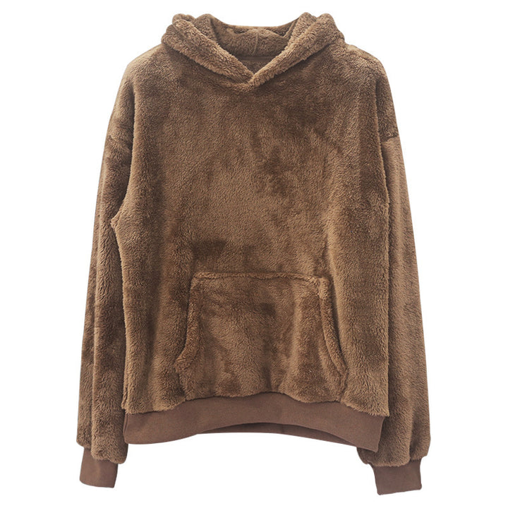Ladies Cozy Hoodie in Soft Fleece Lune London