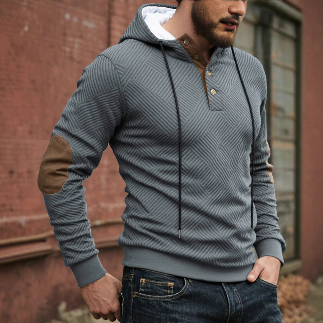 Men's Hoodie Sporty with Structured Design Lune London