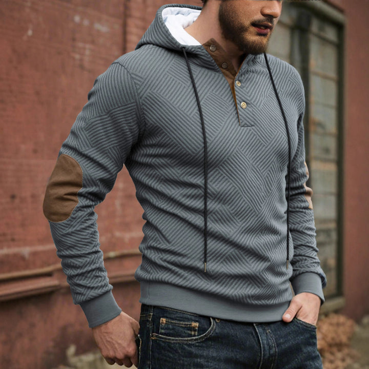Men's Hoodie Sporty with Structured Design Lune London