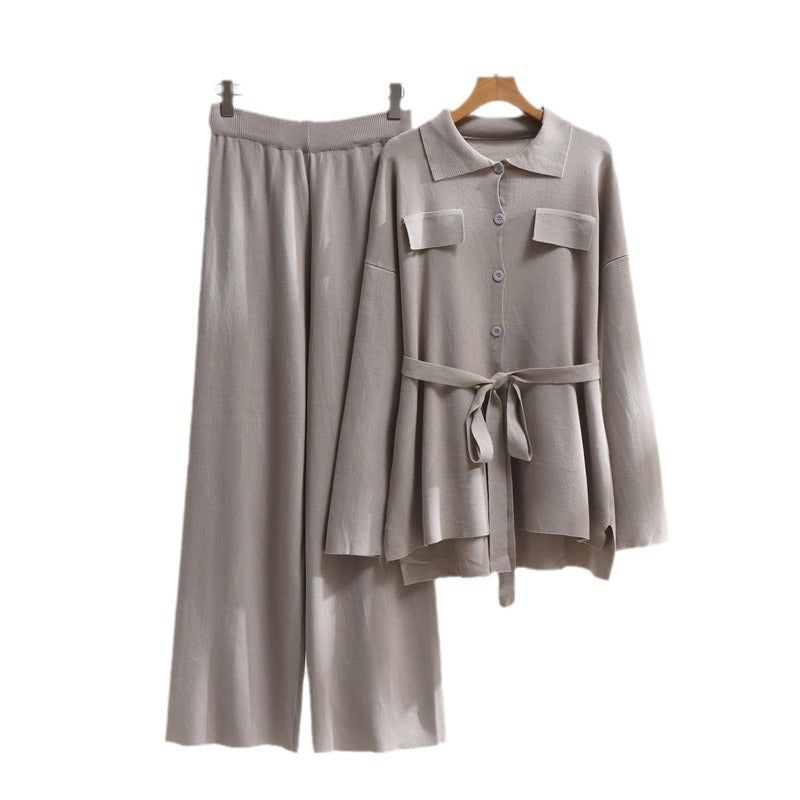 Two-piece comfortable set for women with drawstring and casual fit Lune London