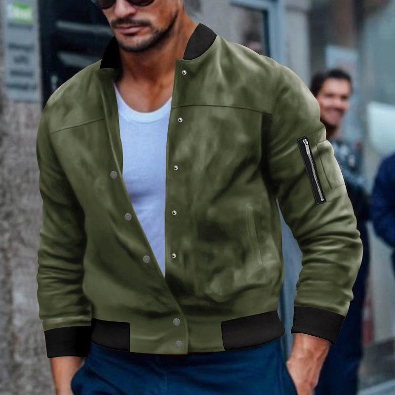 Men's bomber jacket with practical zip pockets Lune London