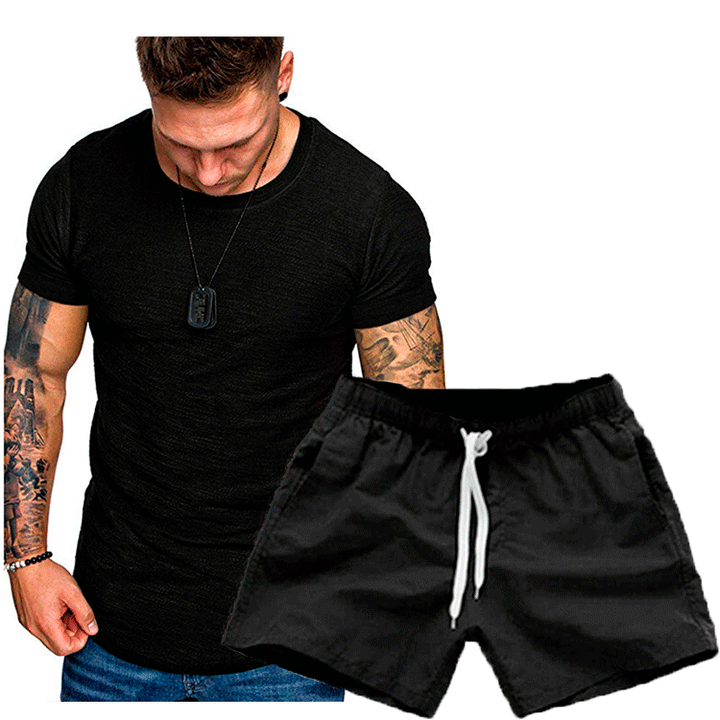 Men's leisure T-shirt and shorts set Lune London