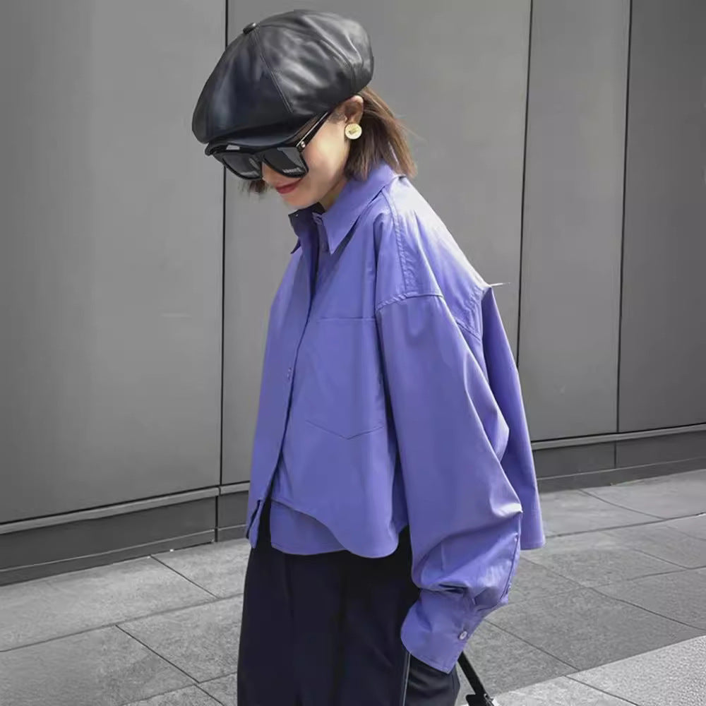Blouse courte élégante pour femmes avec coupe oversized Chic & Stil