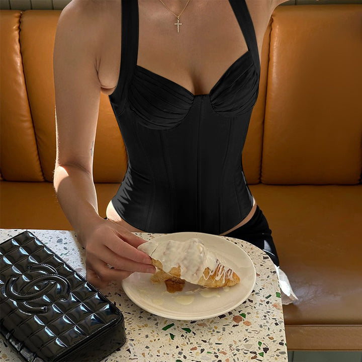 Ladies Structured Corset Top Lune London