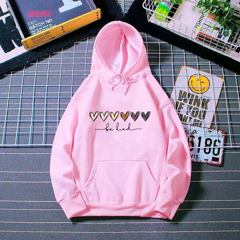 Women's hoodie with creative heart design Chic & Stil