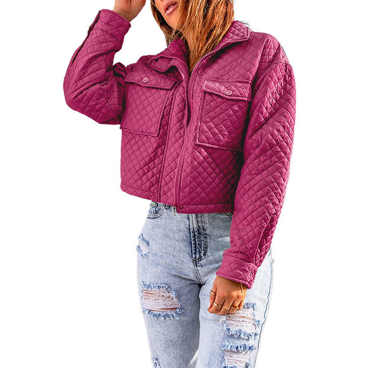 Ladies down jacket with pockets and modern cut Lune London