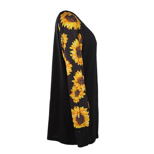 Long sleeve shirt for women with a floral design and a relaxed fit Amarae