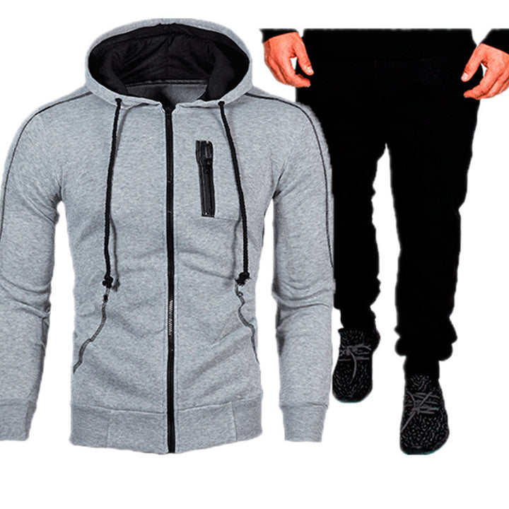 Lune London men's hoodie jacket and jogger pants set