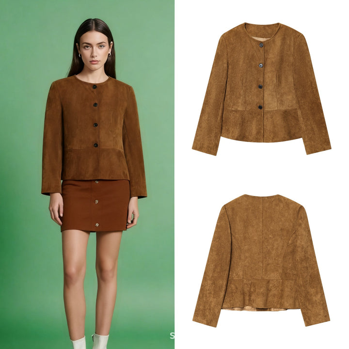 Elegant velvet jacket for ladies Lune London