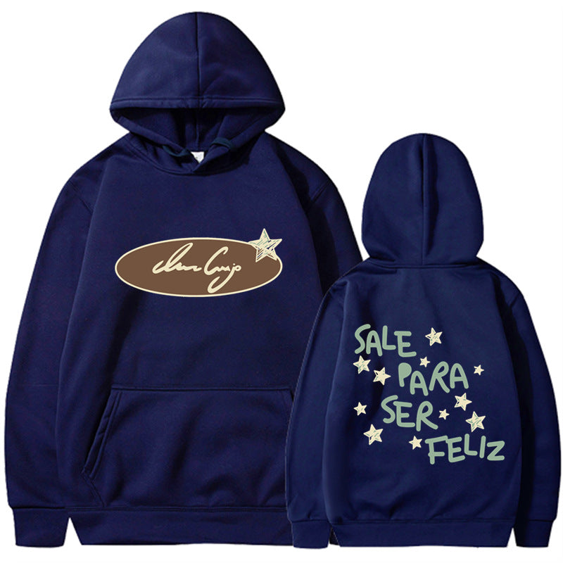Women's hoodie sweatshirt with creative lettering and eye-catching design Chic & Stil