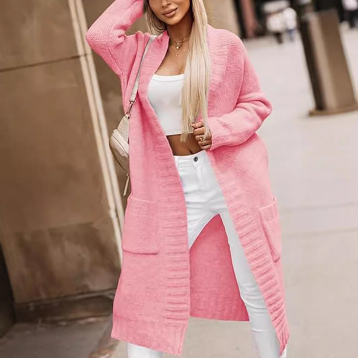 Gilet en tricot pour femmes avec poches profondes et coupe décontractée Chic & Stil