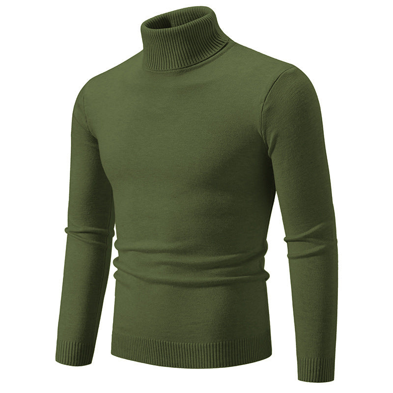 Chic turtleneck pullover for men in high-quality cotton Lune London