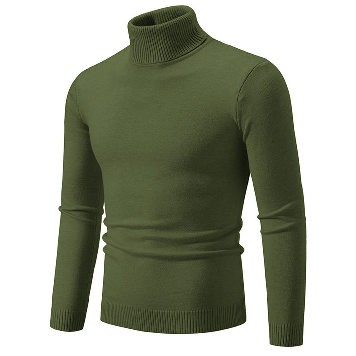 Chic turtleneck pullover for men in high-quality cotton Lune London