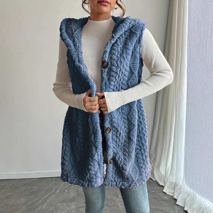 Ladies cozy long cardigan Lune London