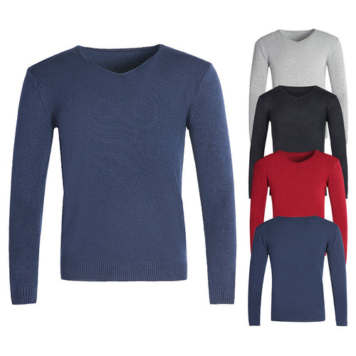 Classic V-neck sweater for men Amarae