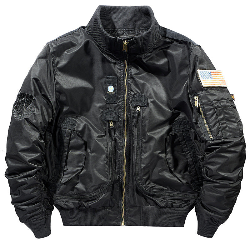 Stylish bomber jacket for men with versatile pockets Lune London
