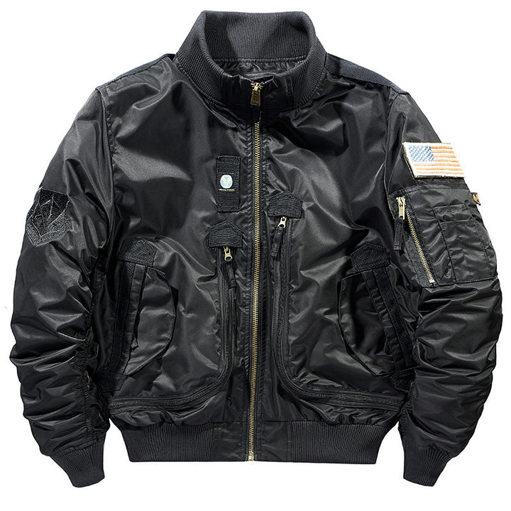 Stylish bomber jacket for men with versatile pockets Lune London