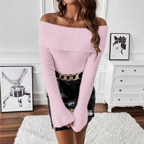 Women Off-Shoulder Knit Sweater Amarae