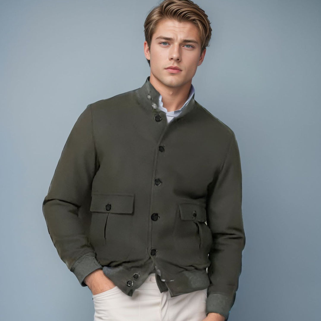 Trendy utility jacket for men with practical pockets Lune London 1760428331