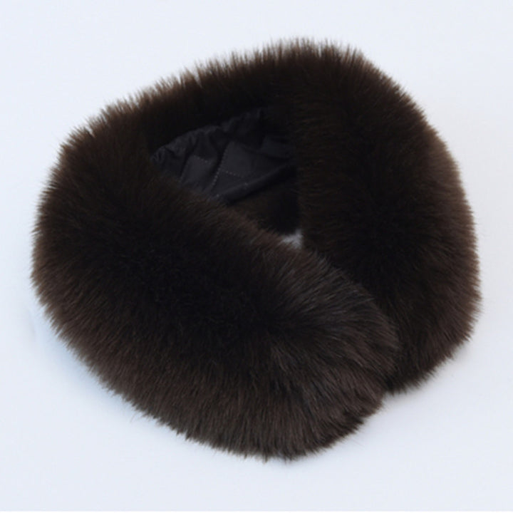 Women's High-Pile Loop Scarf made of Faux Fur with Soft Lining Amarae